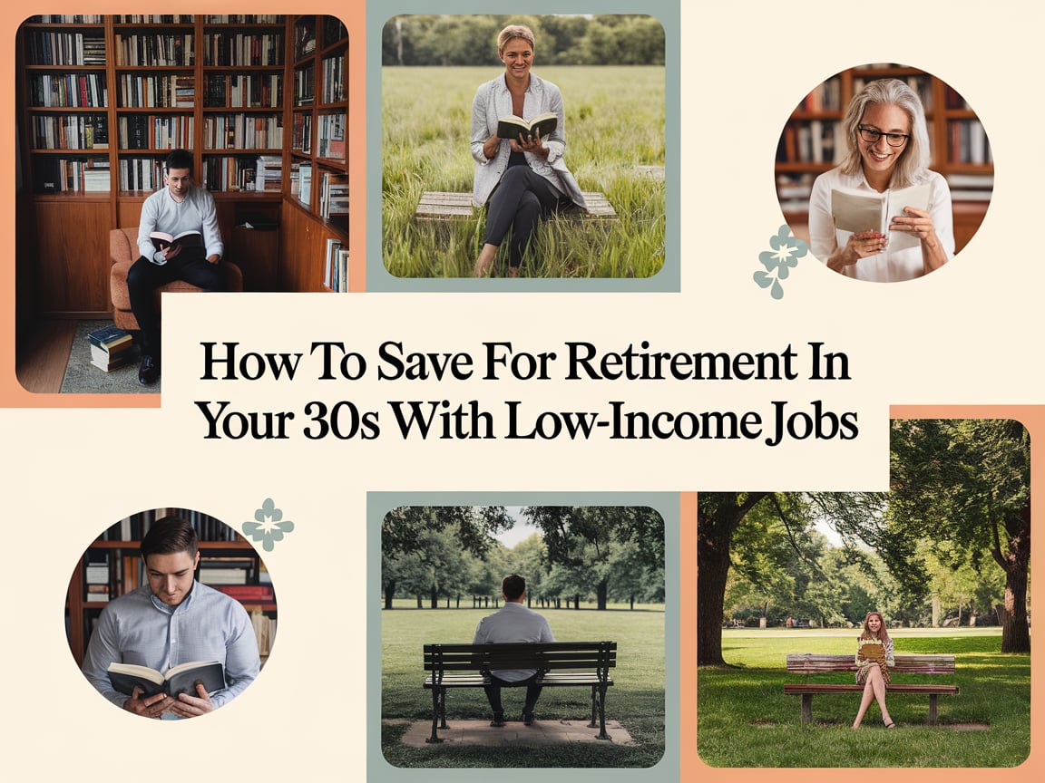 How to Save for Retirement in Your 30s with Low-Income Jobs